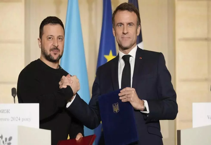 Франция и Украина подписали соглашение о гарантиях безопасности