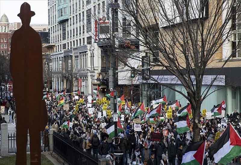 В Вашингтоне прошла многотысячная акция в поддержку сектора Газа