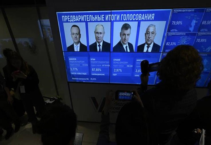 ЦИК РФ: Путин победил на президентских выборах