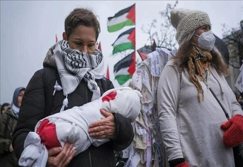 Тысячи сторонников Палестины провели митинги в Германии, Ирландии и Швейцарии