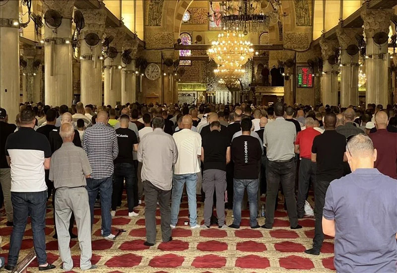 Вопреки ограничениям Израиля пятничную молитву в мечети «Аль-Акса» совершили 45 тыс. мусульман