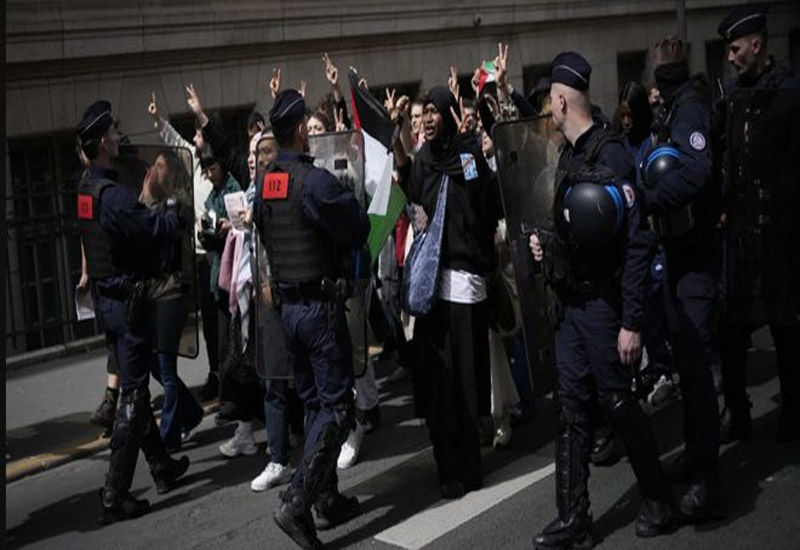 Французская полиция разогнала пропалестинскую акцию в университете Сорбонны