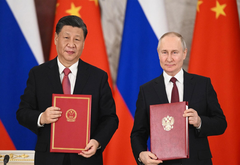 Путин и Си Цзиньпин подписали заявление об углублении отношений