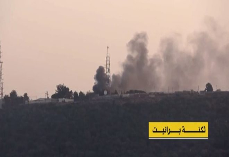 Ливанское сопротивление атаковало объект израильских оккупантов