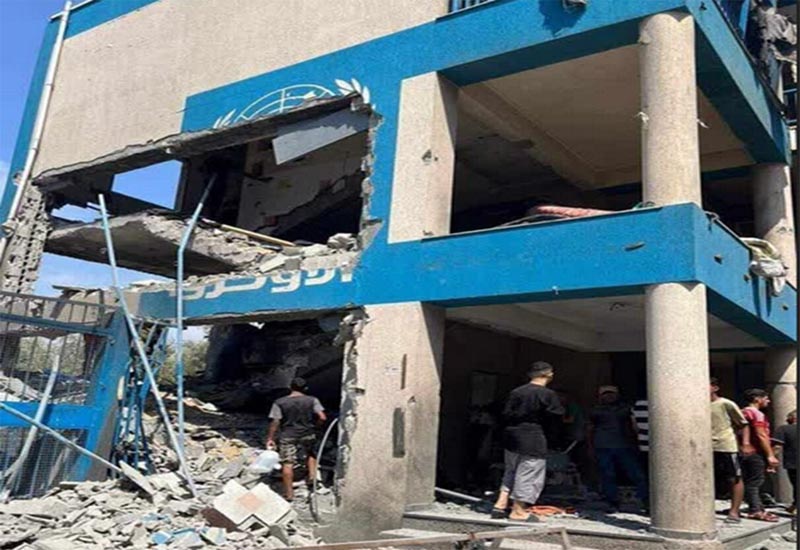 Армия Израиля бомбила восемь школ БАПОР в секторе Газа