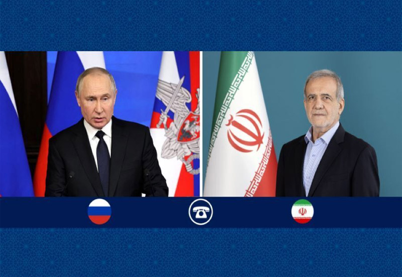 Пезешкиян и Путин подчеркнули общую волю двух стран к реализации всеобъемлющего соглашения о сотрудничестве