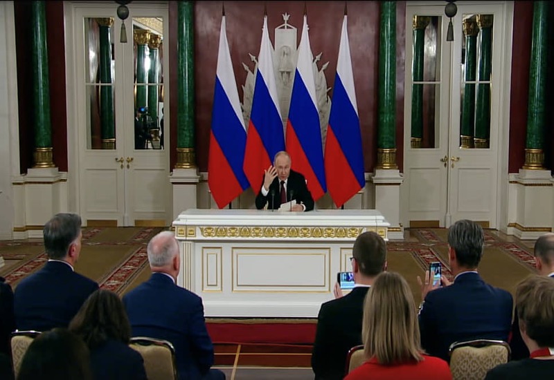 Путин предложил Украине провести прямые переговоры 15 мая в Стамбуле