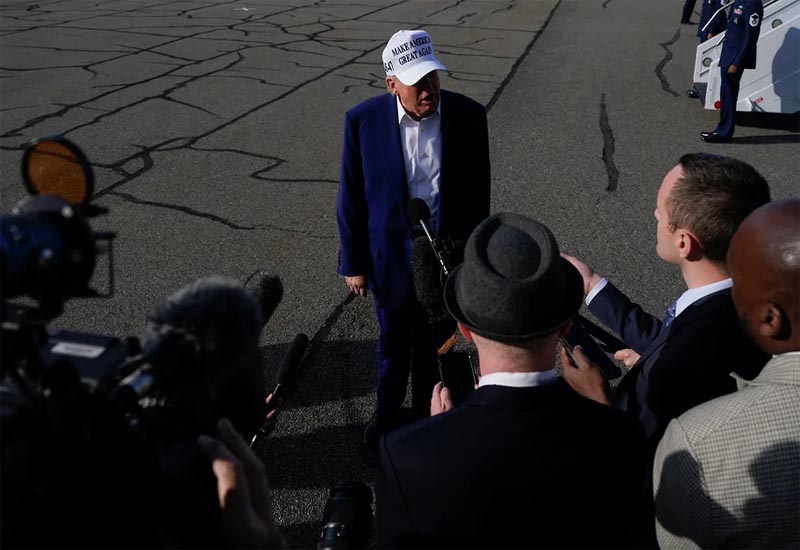 Трамп заявил, что недоволен действиями Путина