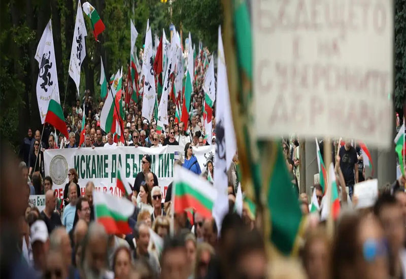 В Болгарии прошли протесты против смены валюты на евро