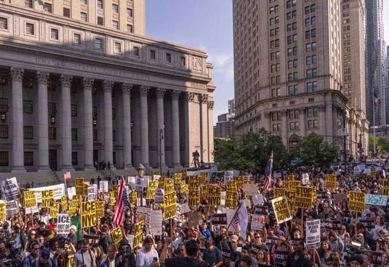 Расширение протестов против иммиграционной политики Трампа: От Лос-Анджелеса до Нью-Йорка