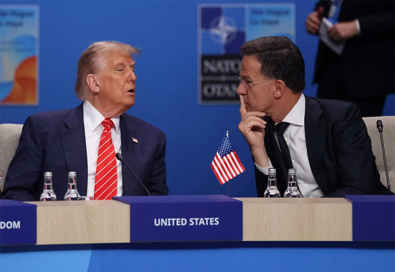 СМИ: чиновники в Европе раздражены подхалимством Рютте к Трампу на саммите