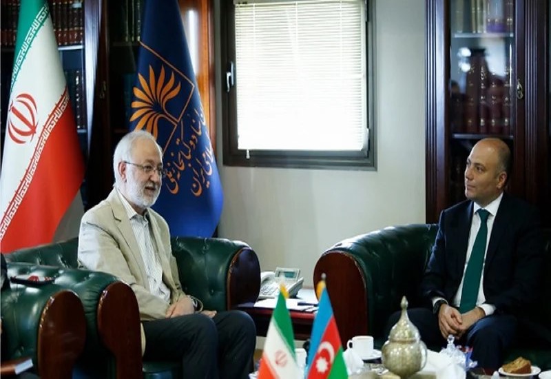 Встреча министра культуры Азербайджанской Республики с главой Национального архива и библиотеки Ирана