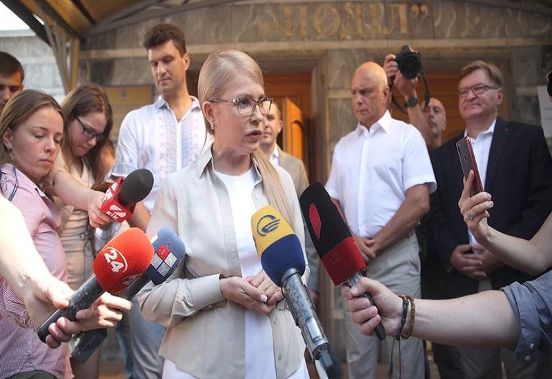 Тимошенко назвала неприемлемым заключение любого мирного соглашения с Россией