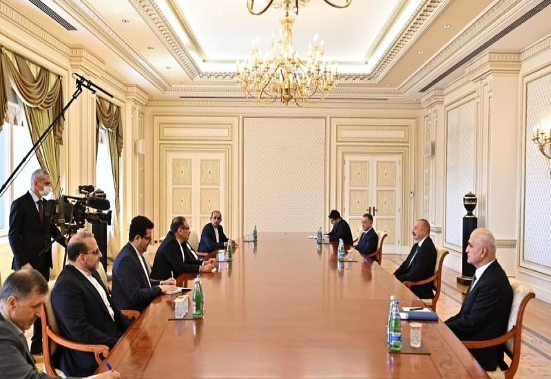 Президент Азербайджана принял cекретаря Высшего совета национальной безопасности Ирана