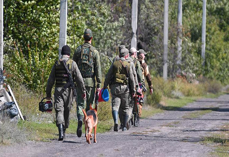 Союзные сила освободили Жованку в Артемовском районе