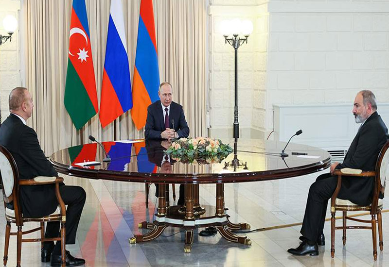 Пашинян: встреча с Путиным и Алиевым в Сочи стала прогрессом к установке мира в регионе