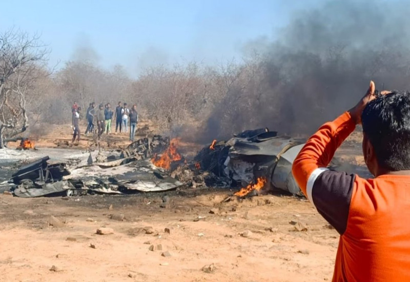 В Индии потерпели крушение истребители Су-30 и Mirage 2000
