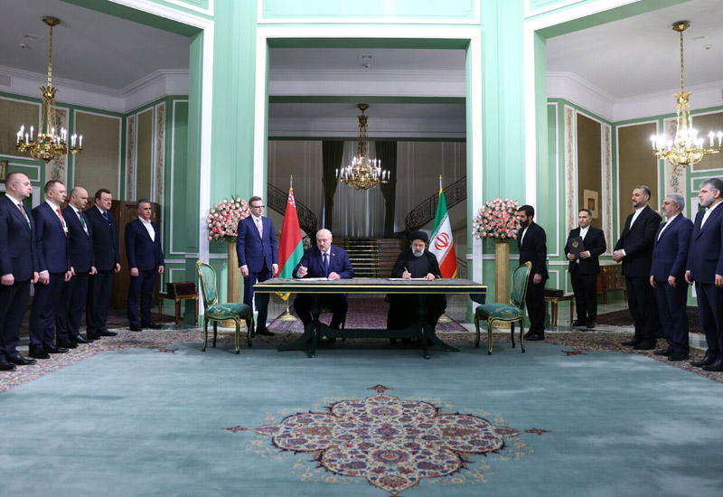 Иран и Беларусь подписали дорожную карту всестороннего сотрудничества