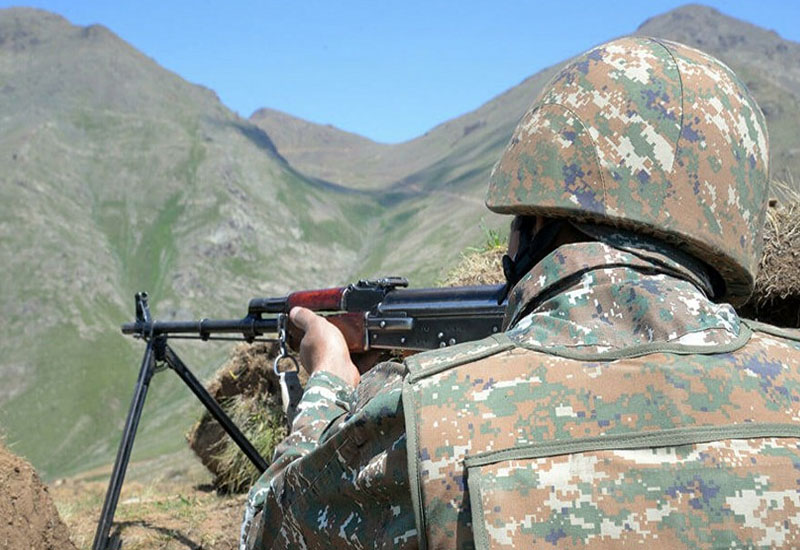 Армяне обстреляли позиции погранвойск ГПС в Зангилане, ранен военнослужащий