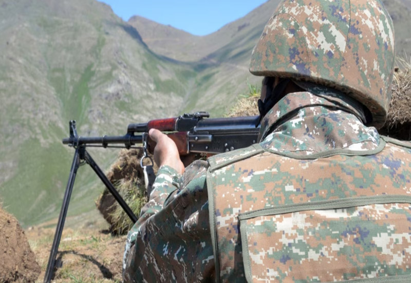 МО: Армянская сторона подвергла обстрелу позиции азербайджанской армии