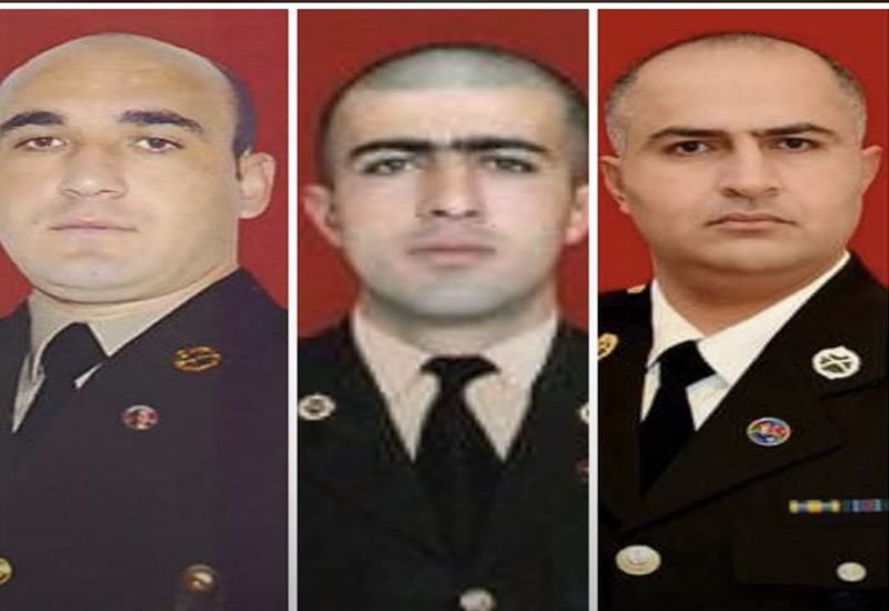 Трое военнослужащих Азербайджанской армии стали шехидами
