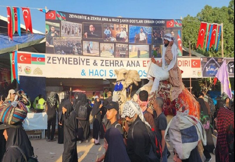 Народные процессии Азербайджанской Республики и Турции по случаю Арбаина