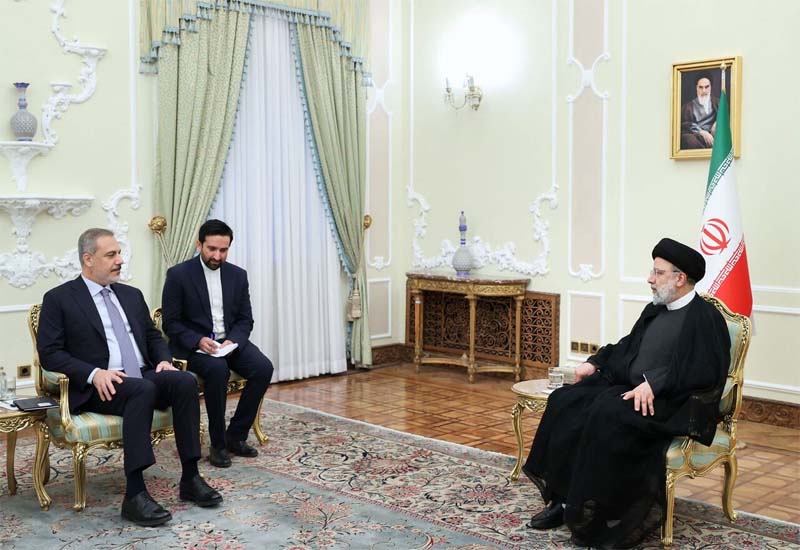 Президент Ирана принял главу МИД Турции