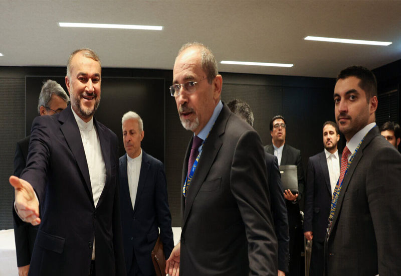 Глава МИД Ирана встретился с иорданским коллегой