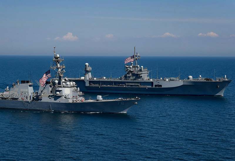 В грузинский порт прибыли корабли ВМС США