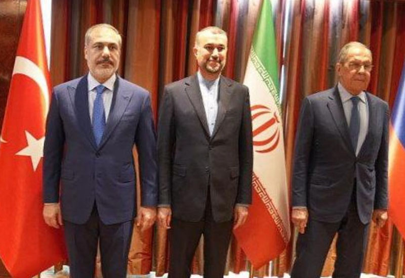 Главы МИД РФ, Ирана и Турции провели встречу по линии ГА ООН