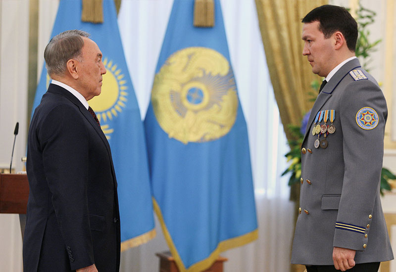 Племянник Назарбаева снят с поста первого замглавы комитета нацбезопасности Казахстана