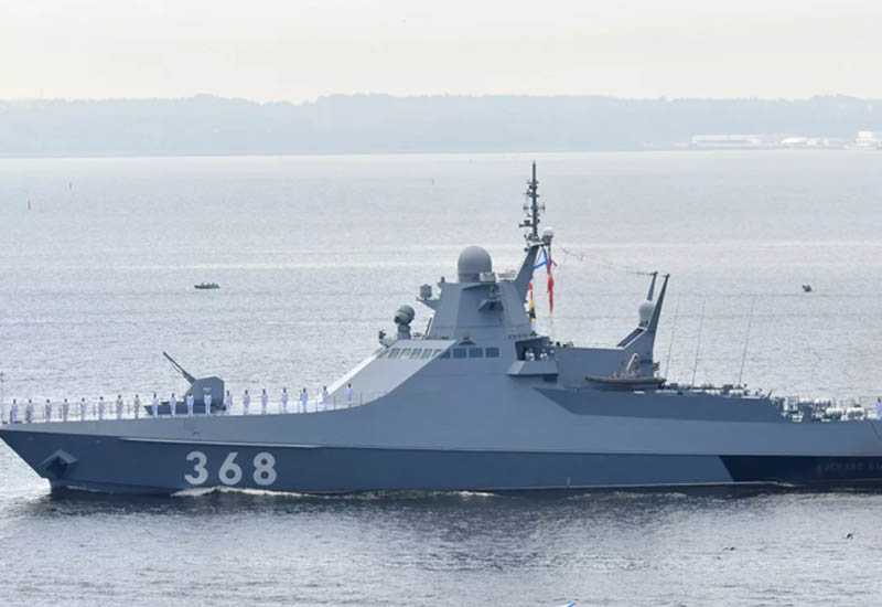 Российские корабли провели учения в Чёрном море