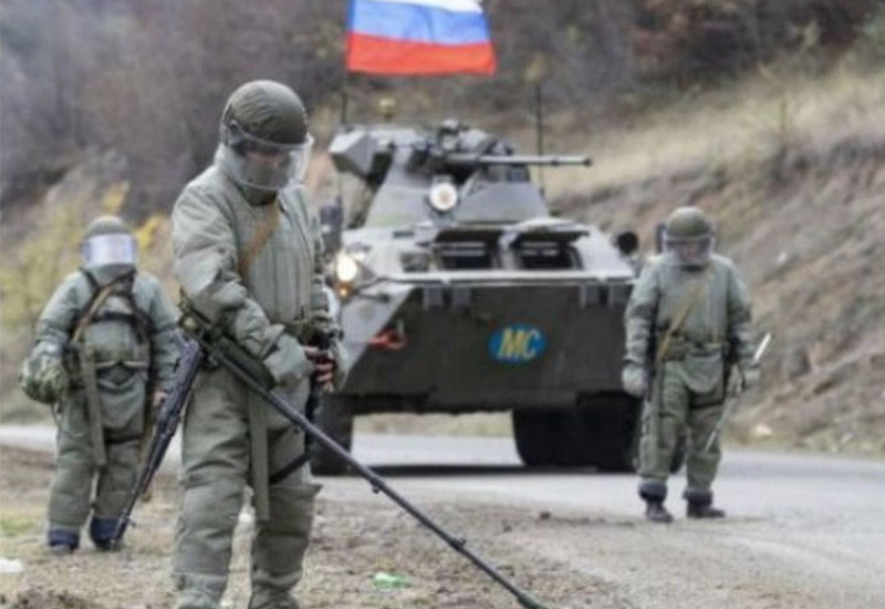 Российские миротворцы разминируют 400 га в Карабахе