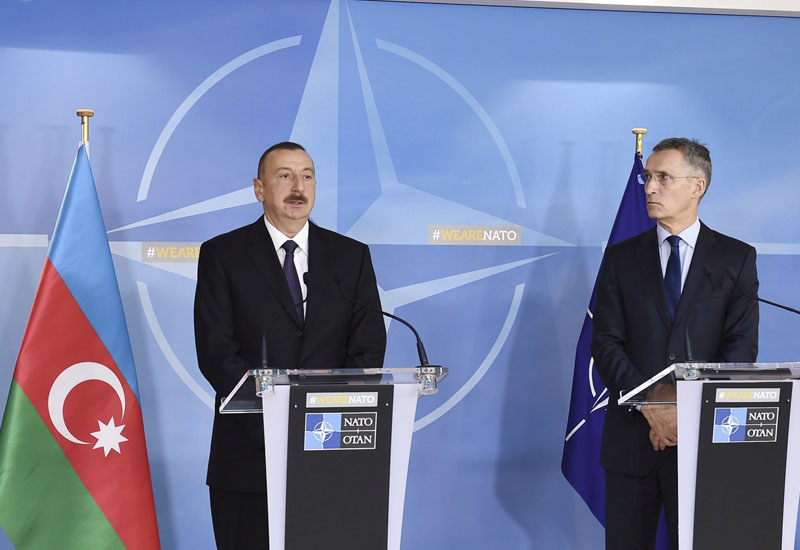 Сегодня президент Азербайджана встретится с Генеральным секретарем НАТО