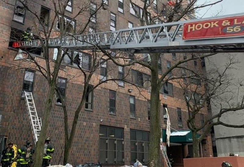 Жертвами пожара в Нью-Йорке стали 19 человек