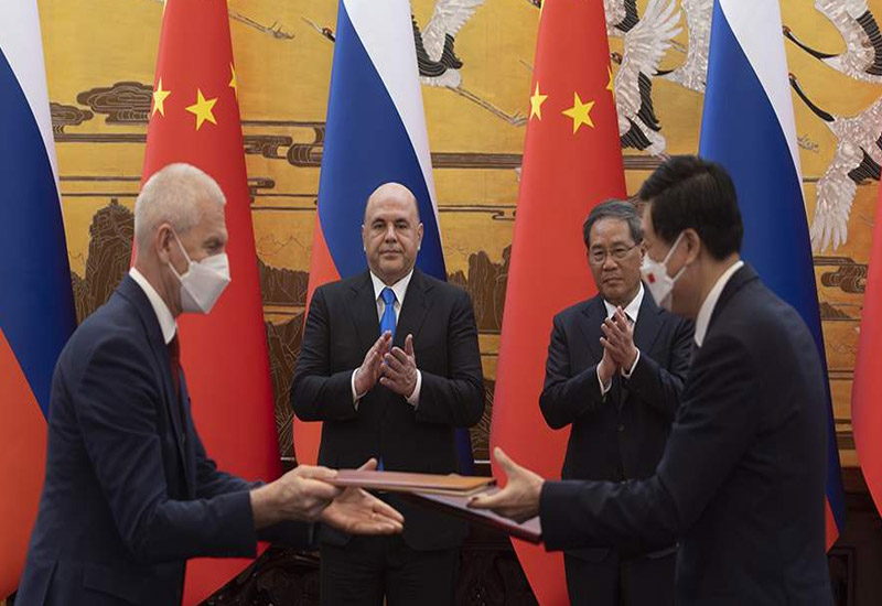 Премьер-министр РФ и премьер Госсовета КНР Цян подписали меморандум о взаимопонимании